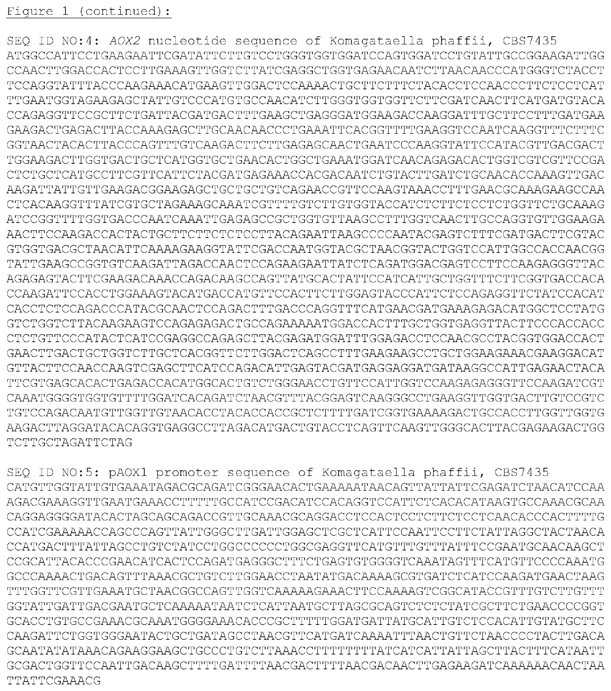 Mut- methylotrophic yeast