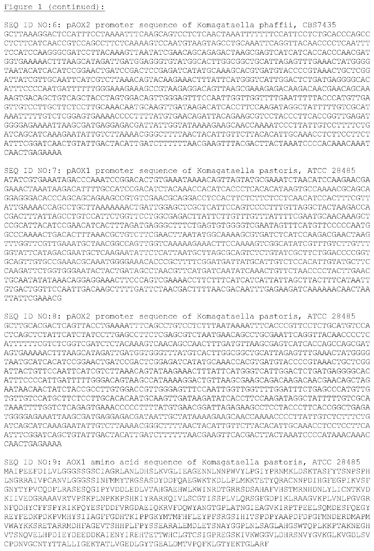 Mut- methylotrophic yeast