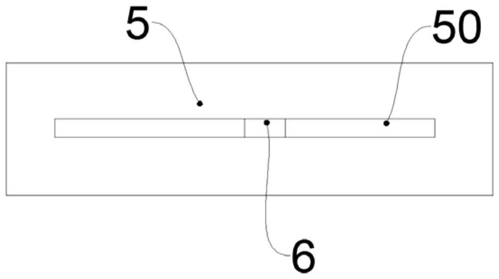 Aluminum profile cutting device