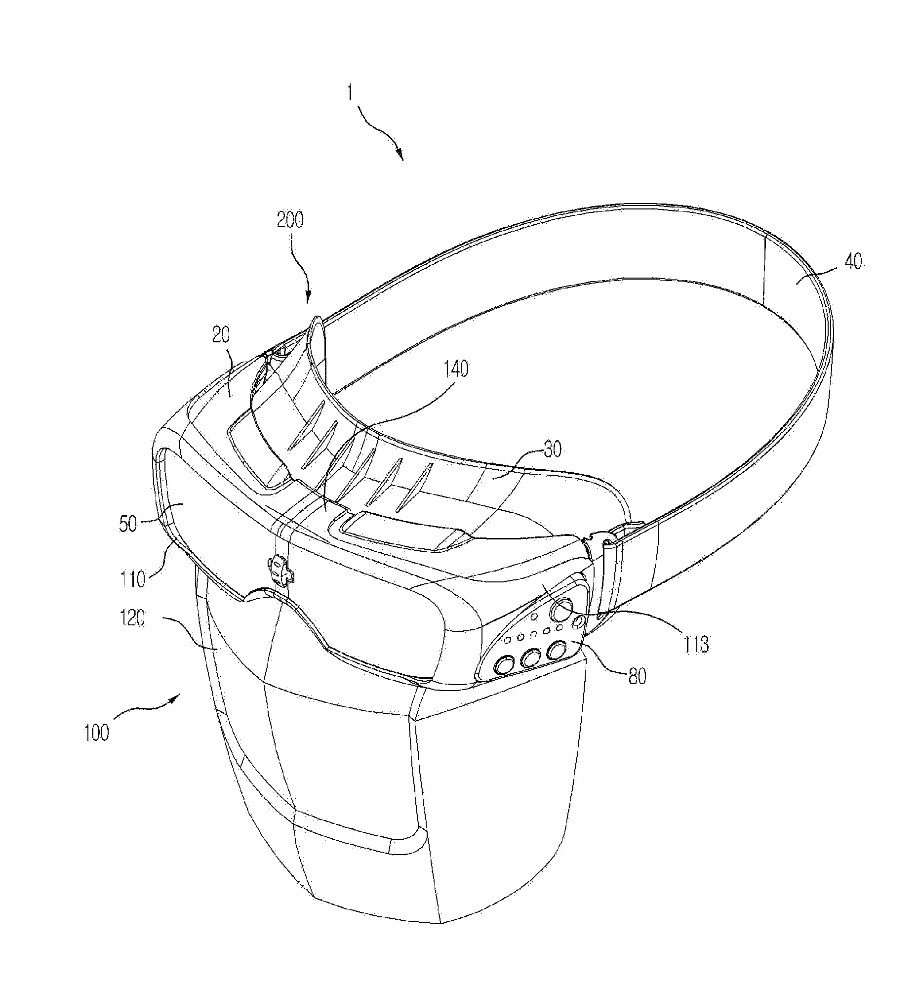 Mask removable type automatic shading goggles