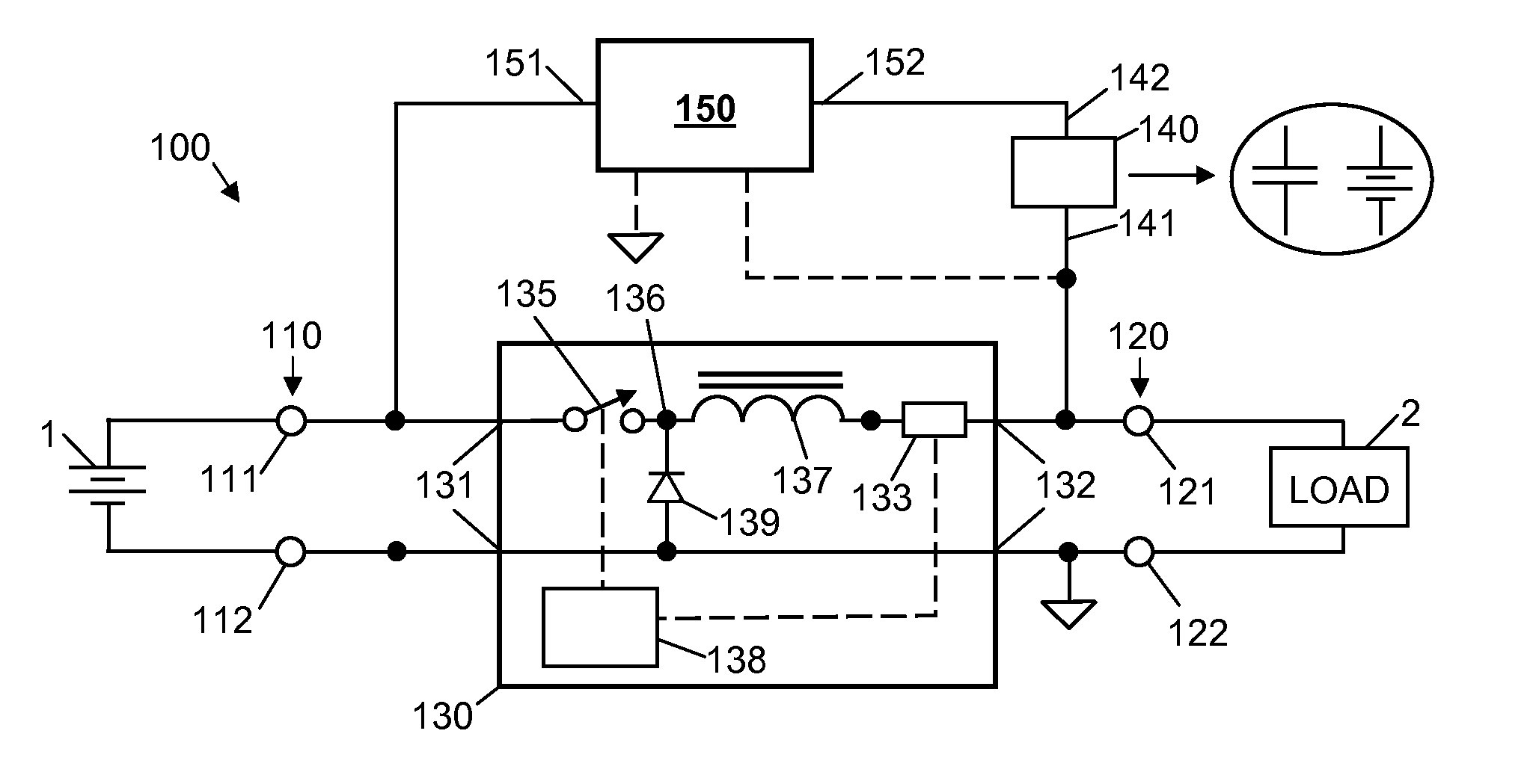 High Efficiency Backup-Power Circuits for Switch-Mode Power Supplies