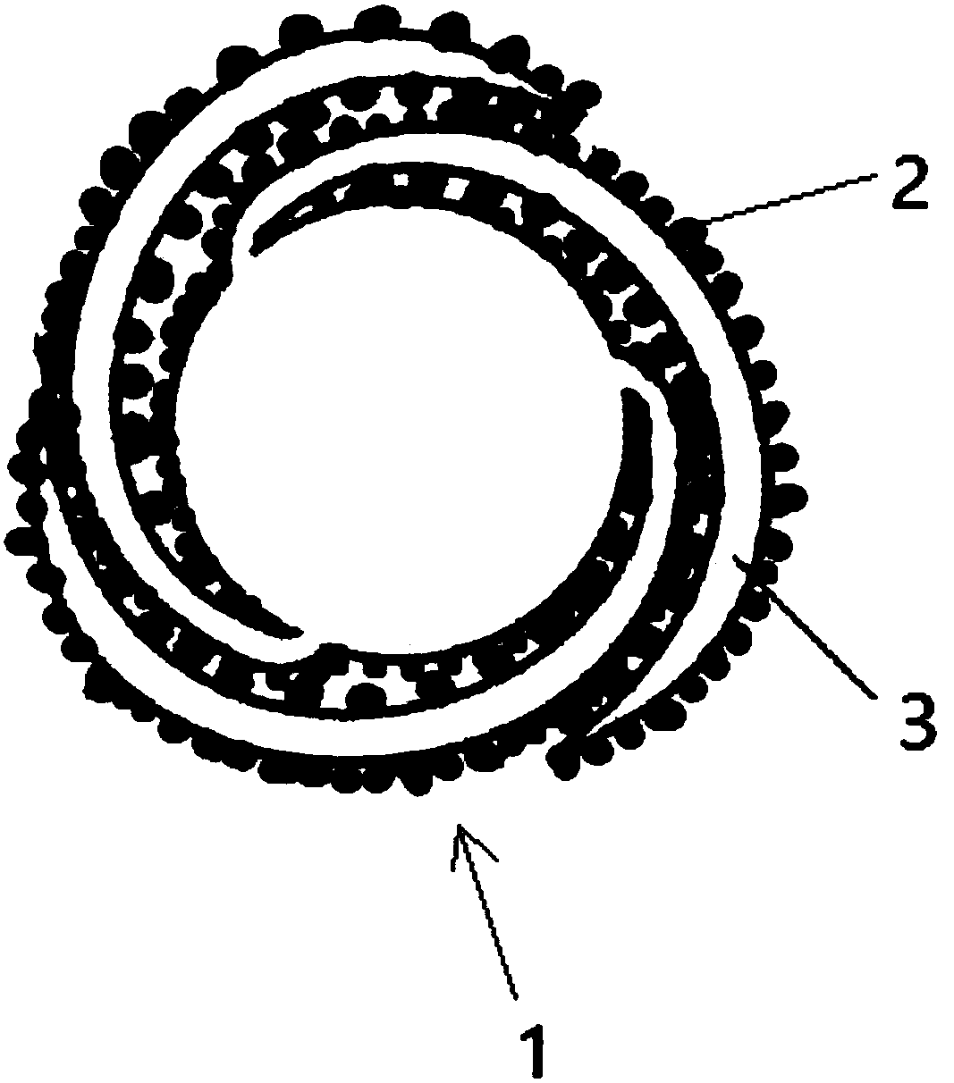 Novel medicine balloon and preparation method thereof