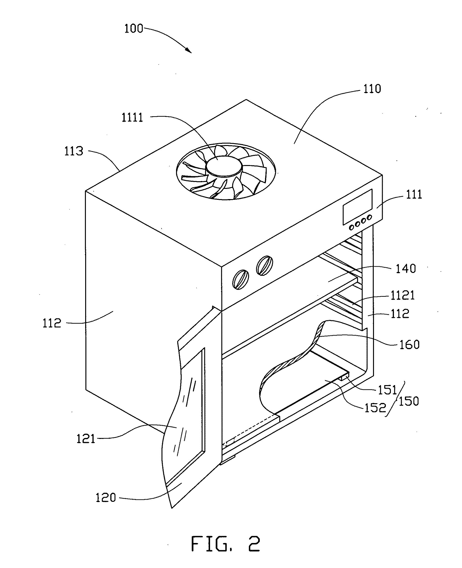 Carbon nanotube heater-equipped electric oven