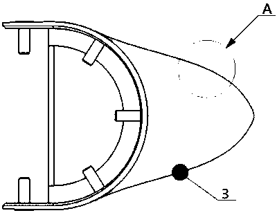 Navigation lamp fairing