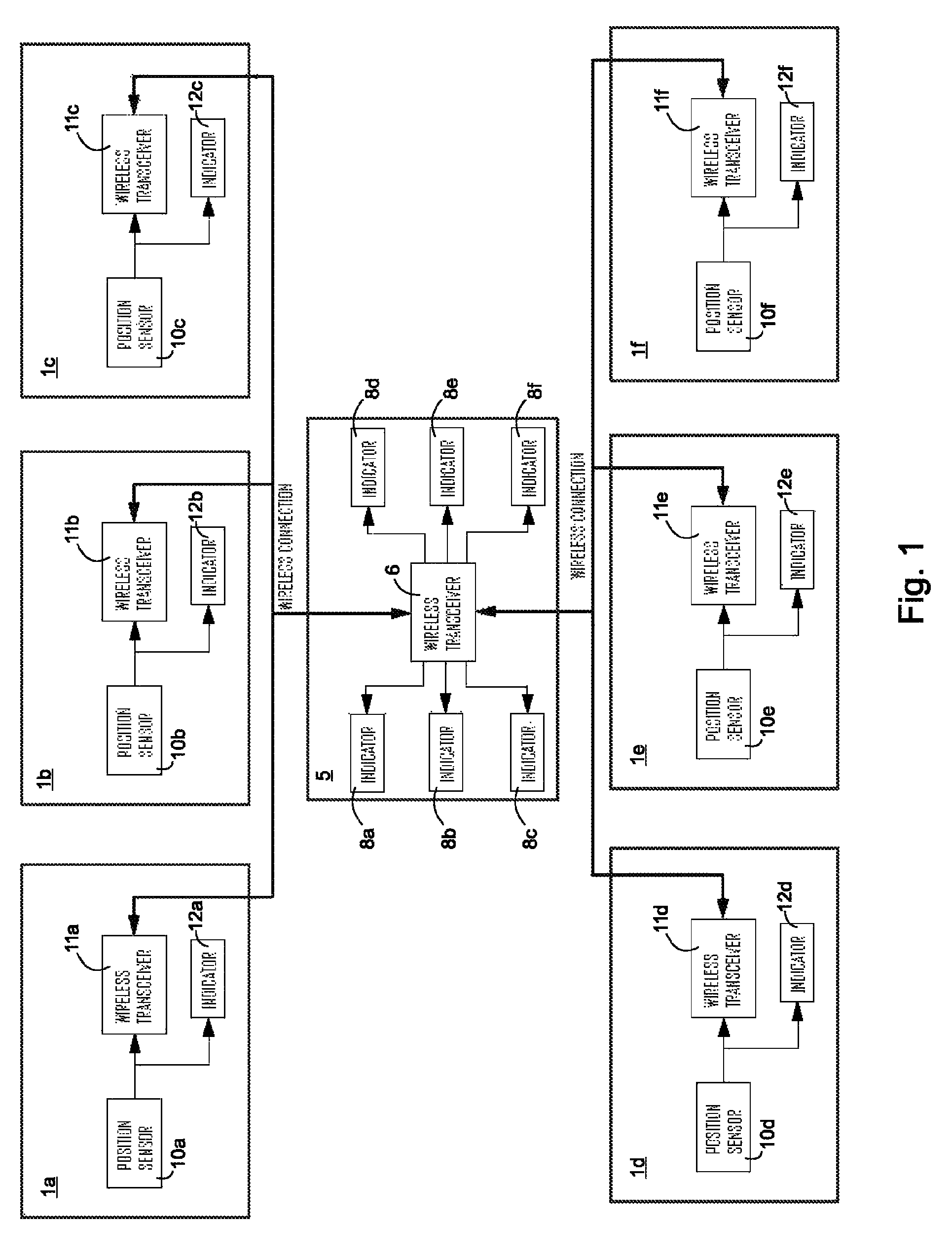 Oil port position sensing device