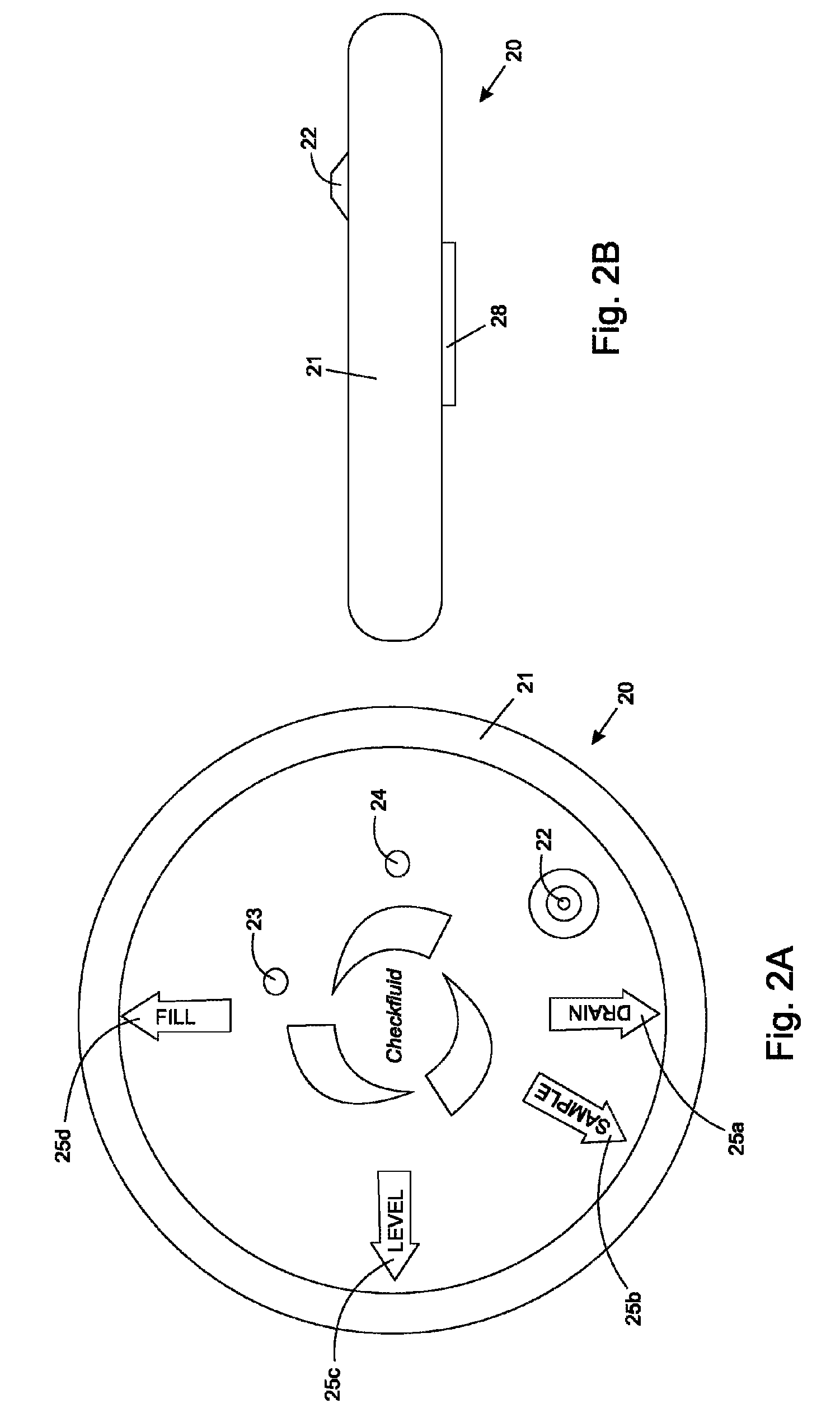 Oil port position sensing device