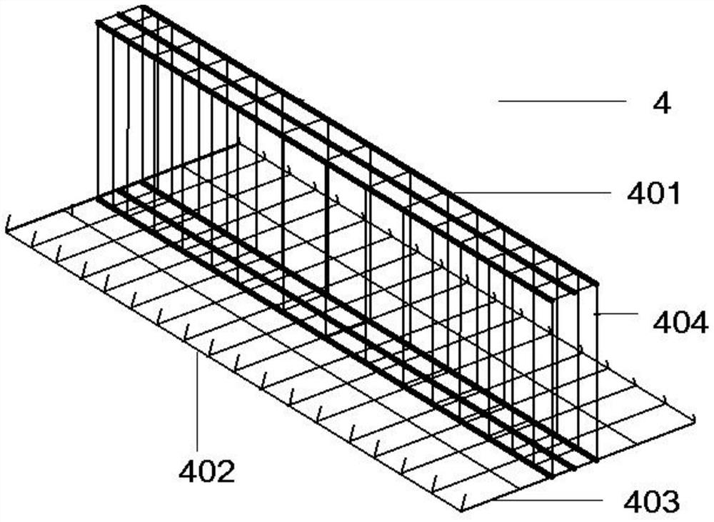 Prefabricated column pier and post-poured strip-shaped foundation beam assembly integral construction method