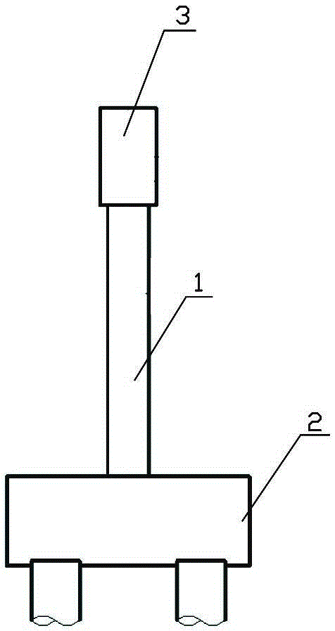 Profile steel concrete column for urban mass transit elevated railway station and preparing method thereof