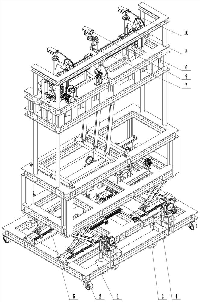 Real-time monitoring equipment for safety measurement and control of industrial robot