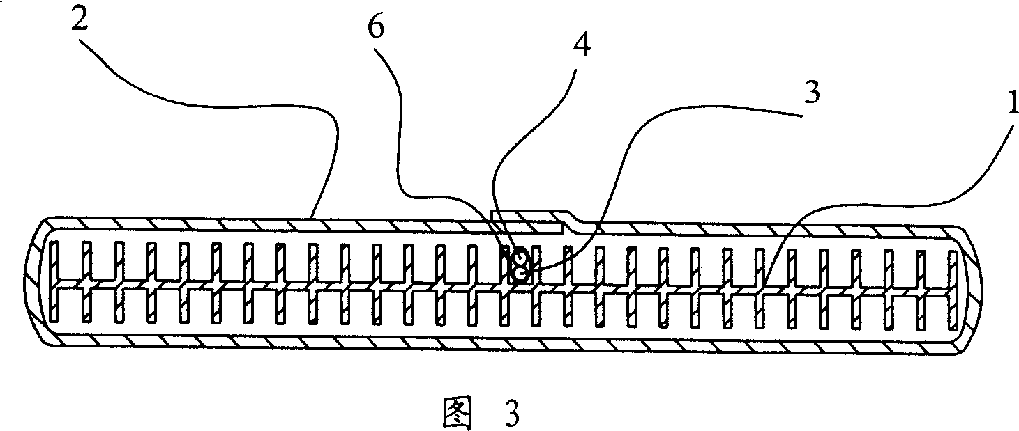 Depth measurement drainage plate structure provided with shielding layer