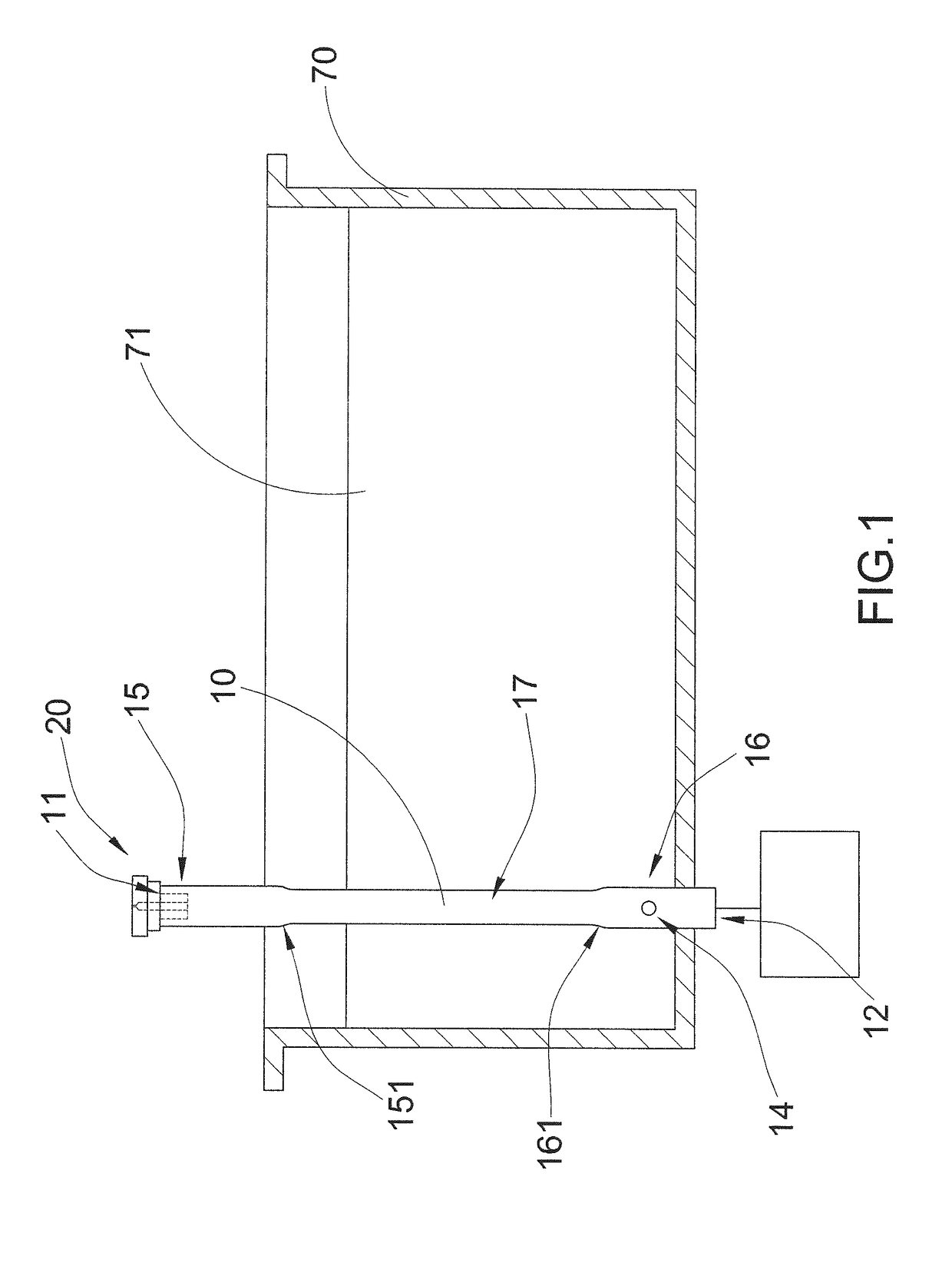 Air inlet arrangement for ice cream or yogurt machine