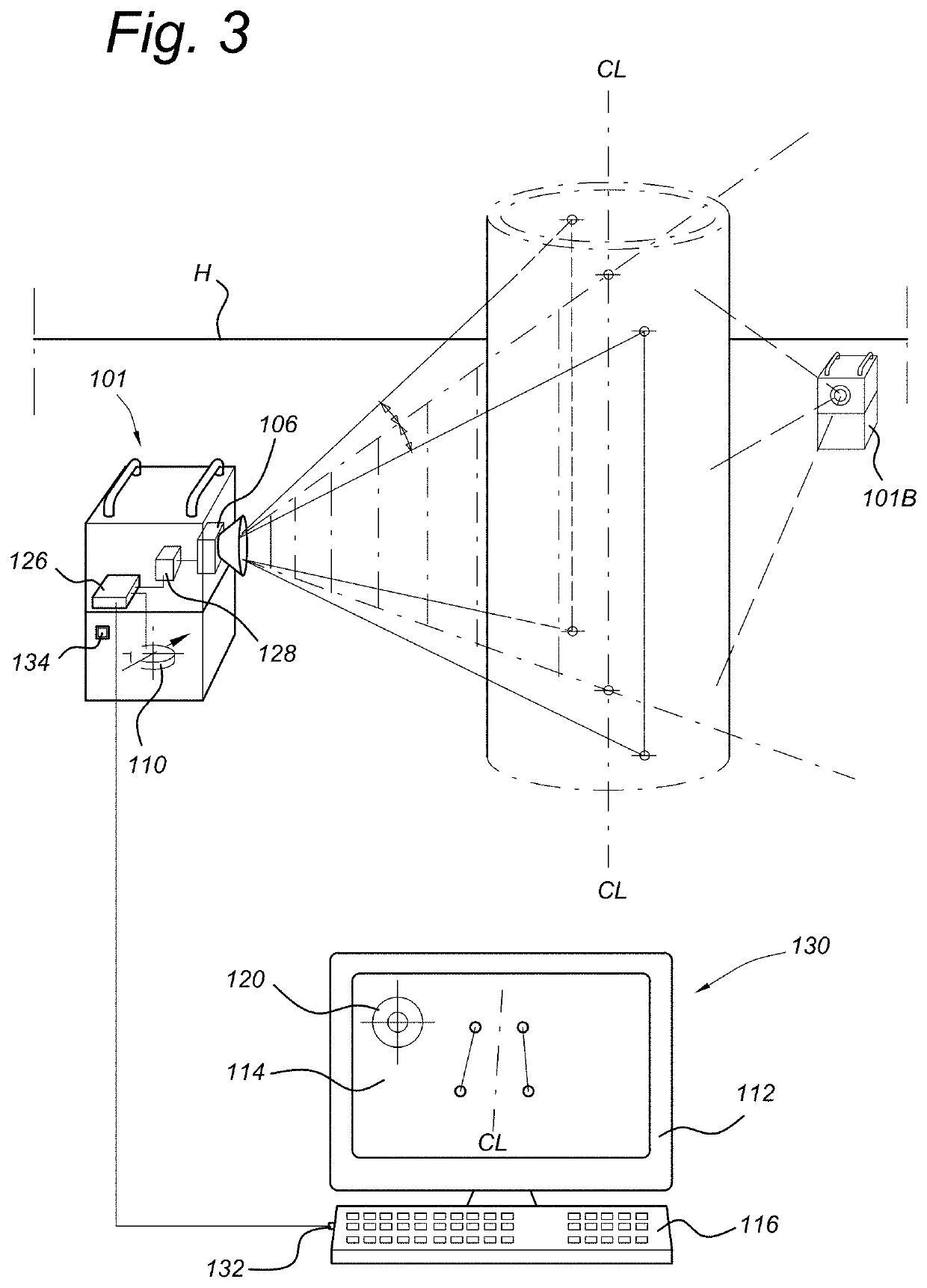 Offshore positioning system and method