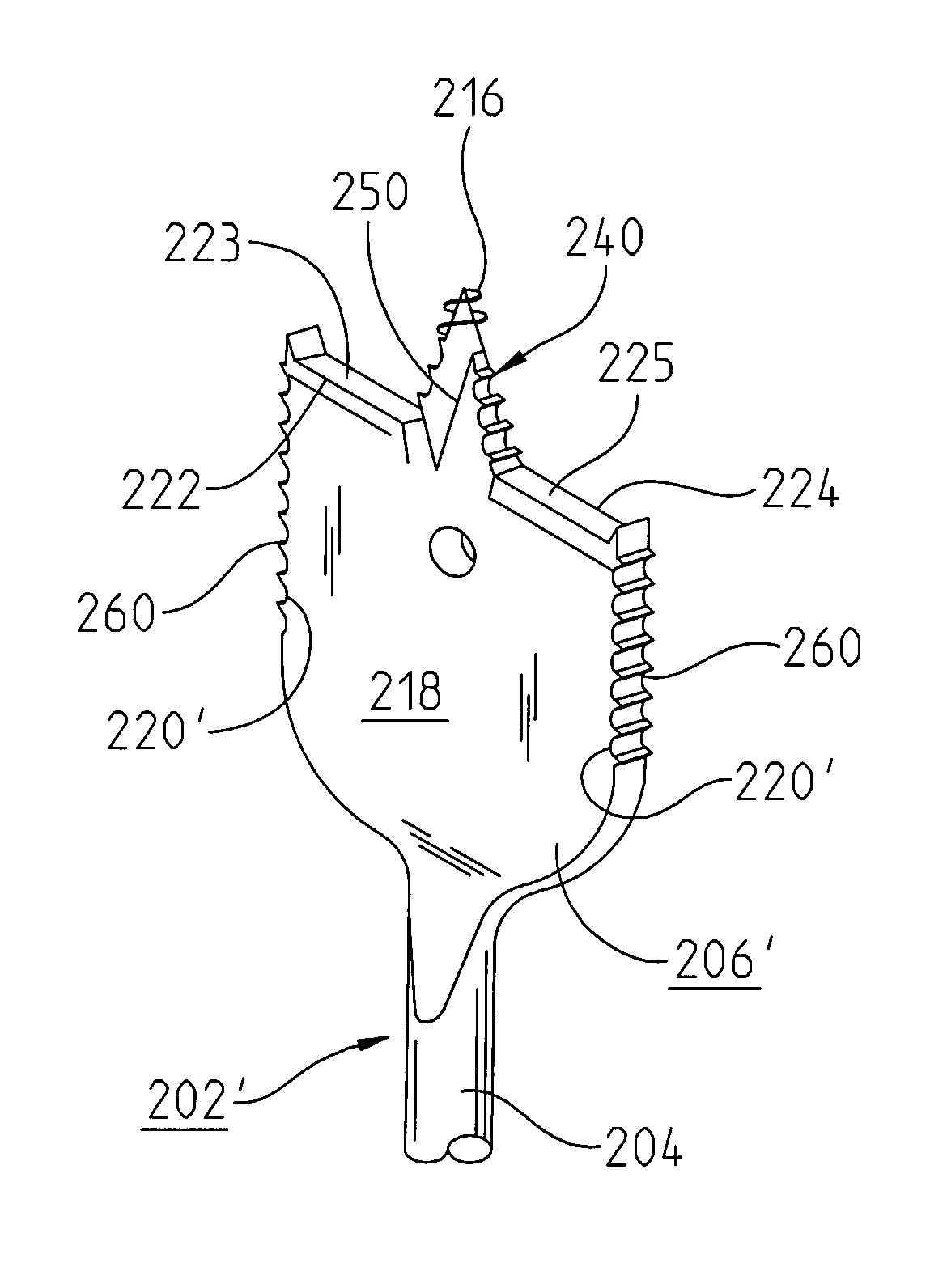 Spade drill bit