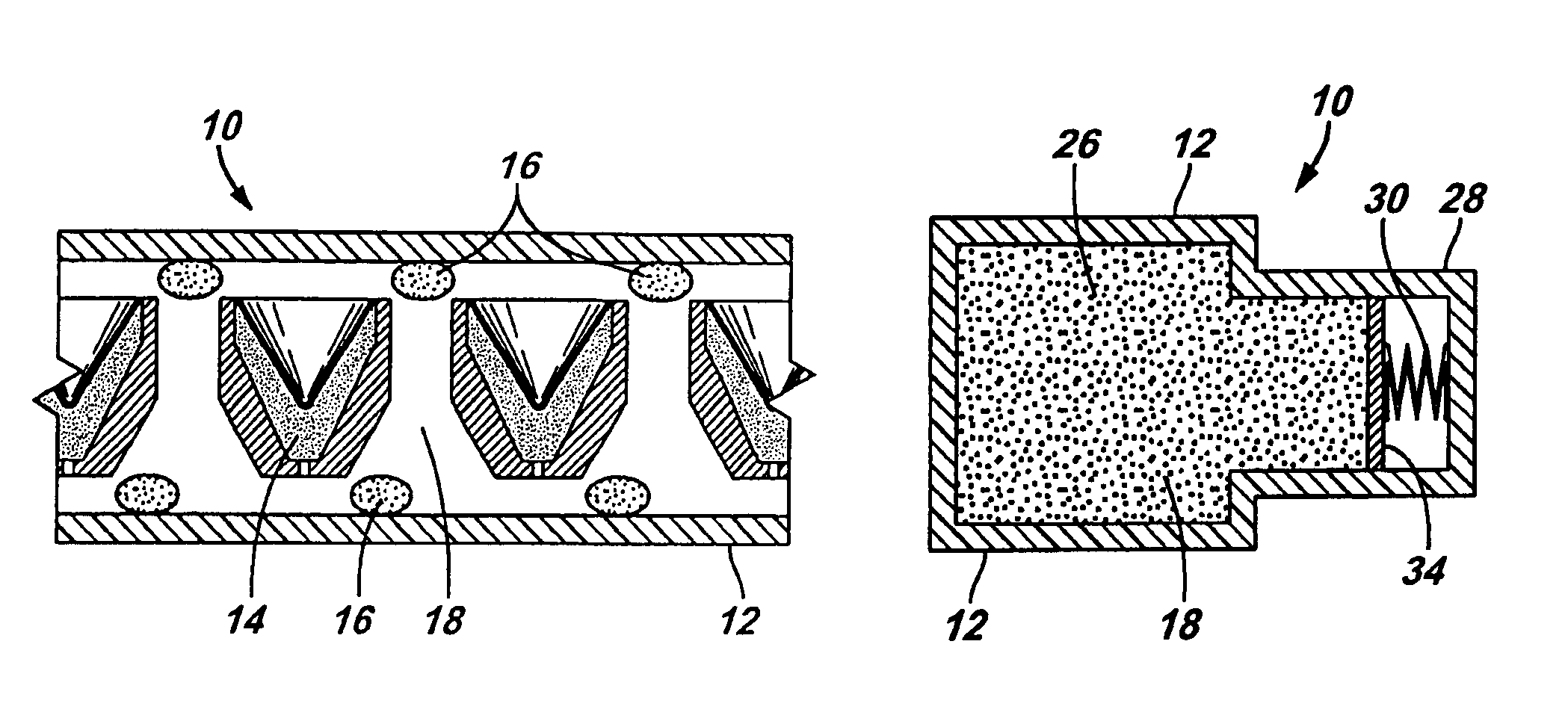 Method and apparatus for reducing pressure in a perforating gun