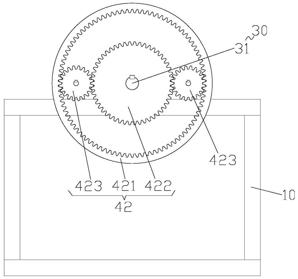 Overturning device and vacuum coating equipment