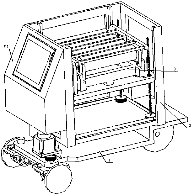 Robot used for logistics warehousing