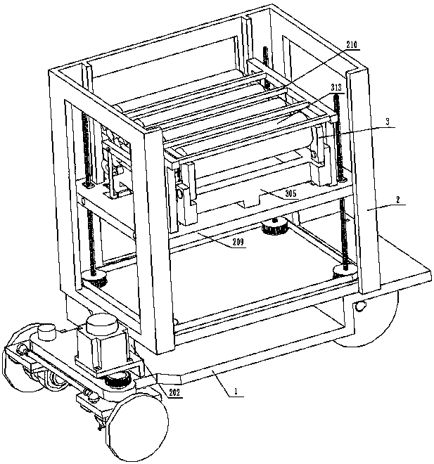 Robot used for logistics warehousing