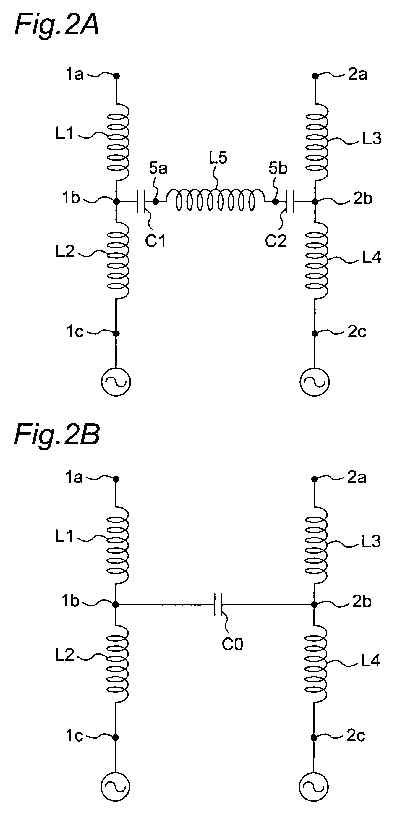 Array antenna apparatus having at least two feeding elements and operable in multiple frequency bands