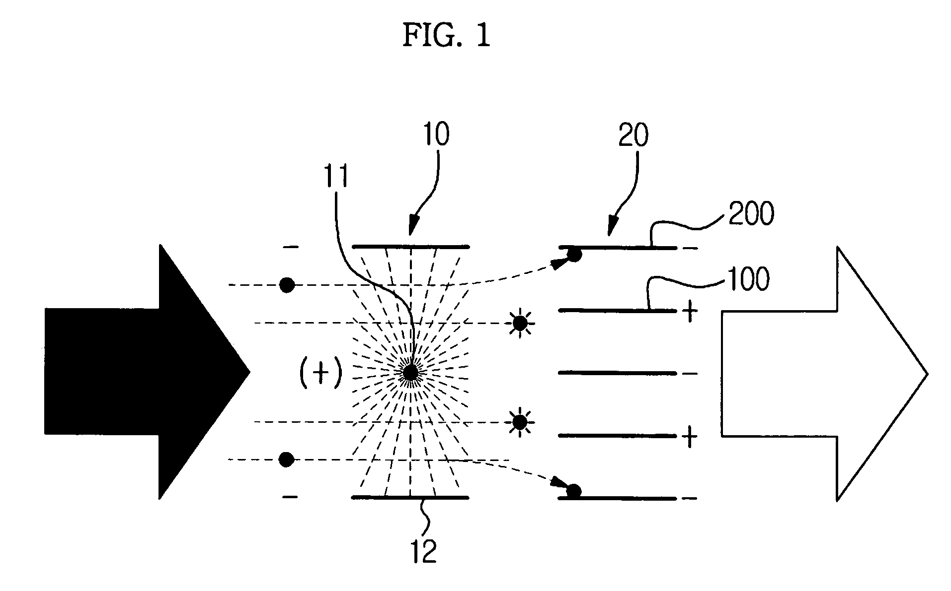 Electric precipitator and electrode thereof