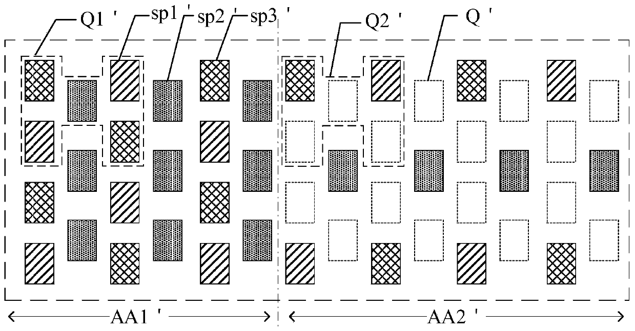 Display method of display panel, display panel and display device