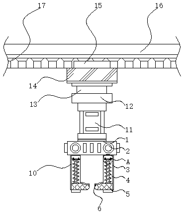 Shaft part processing manipulator with self-locking falling prevention function