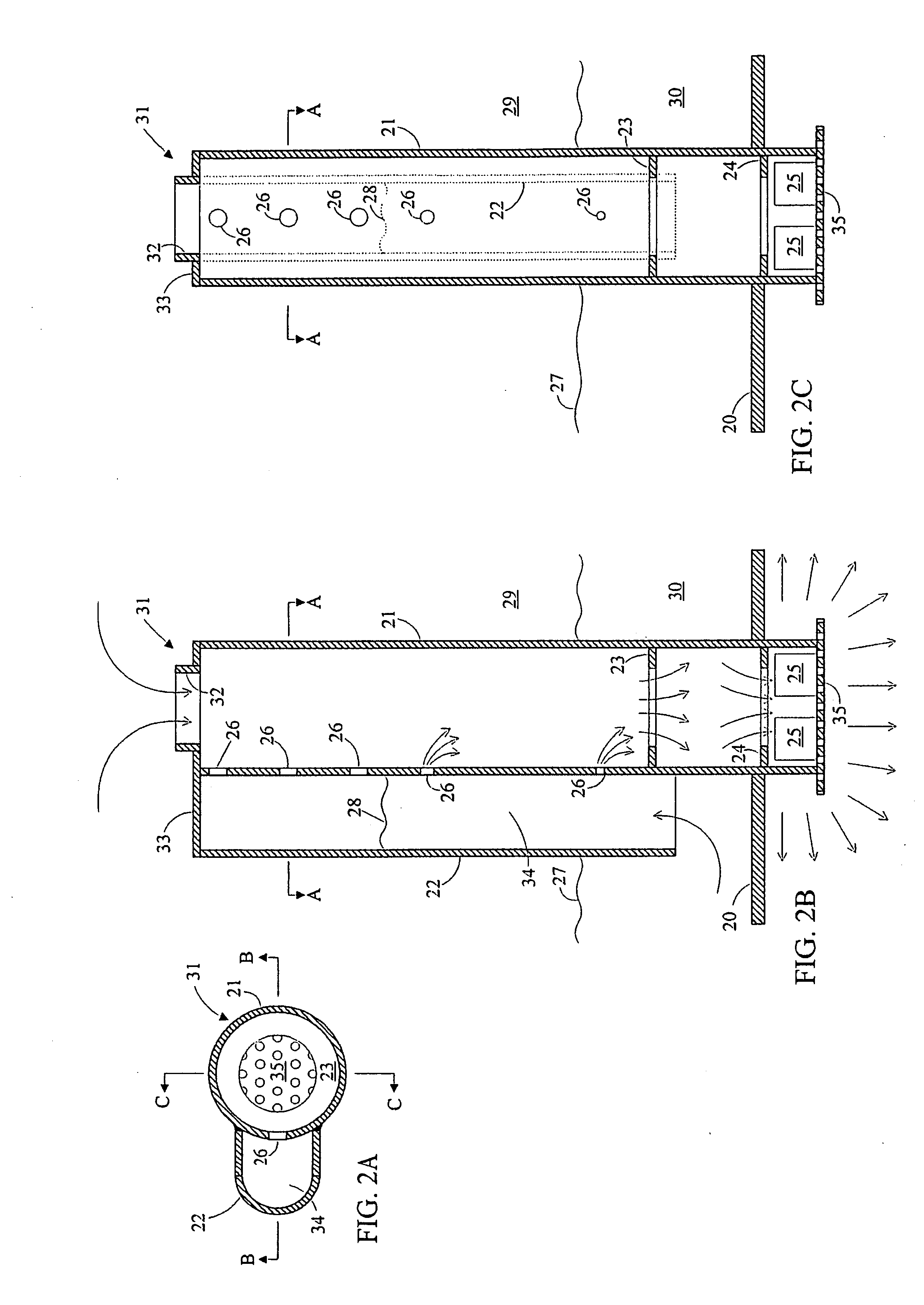 Distribution device for two-phase concurrent downflow vessels