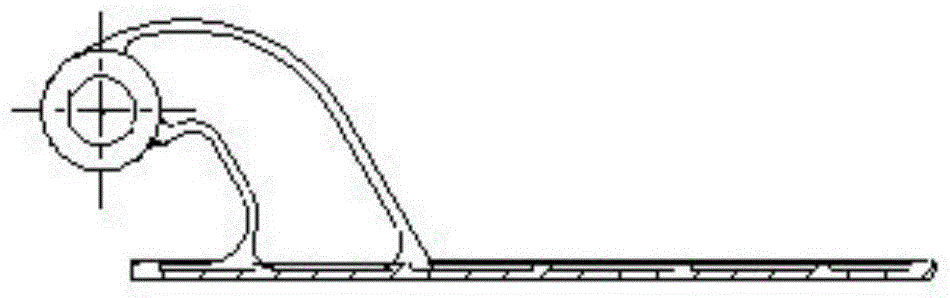 A manufacturing process of lug alloy parts with lug holes