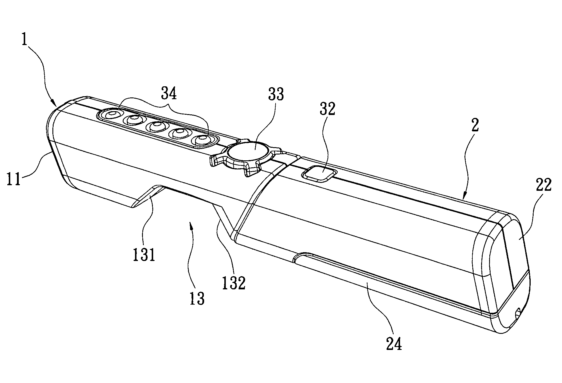 Electronic game controller