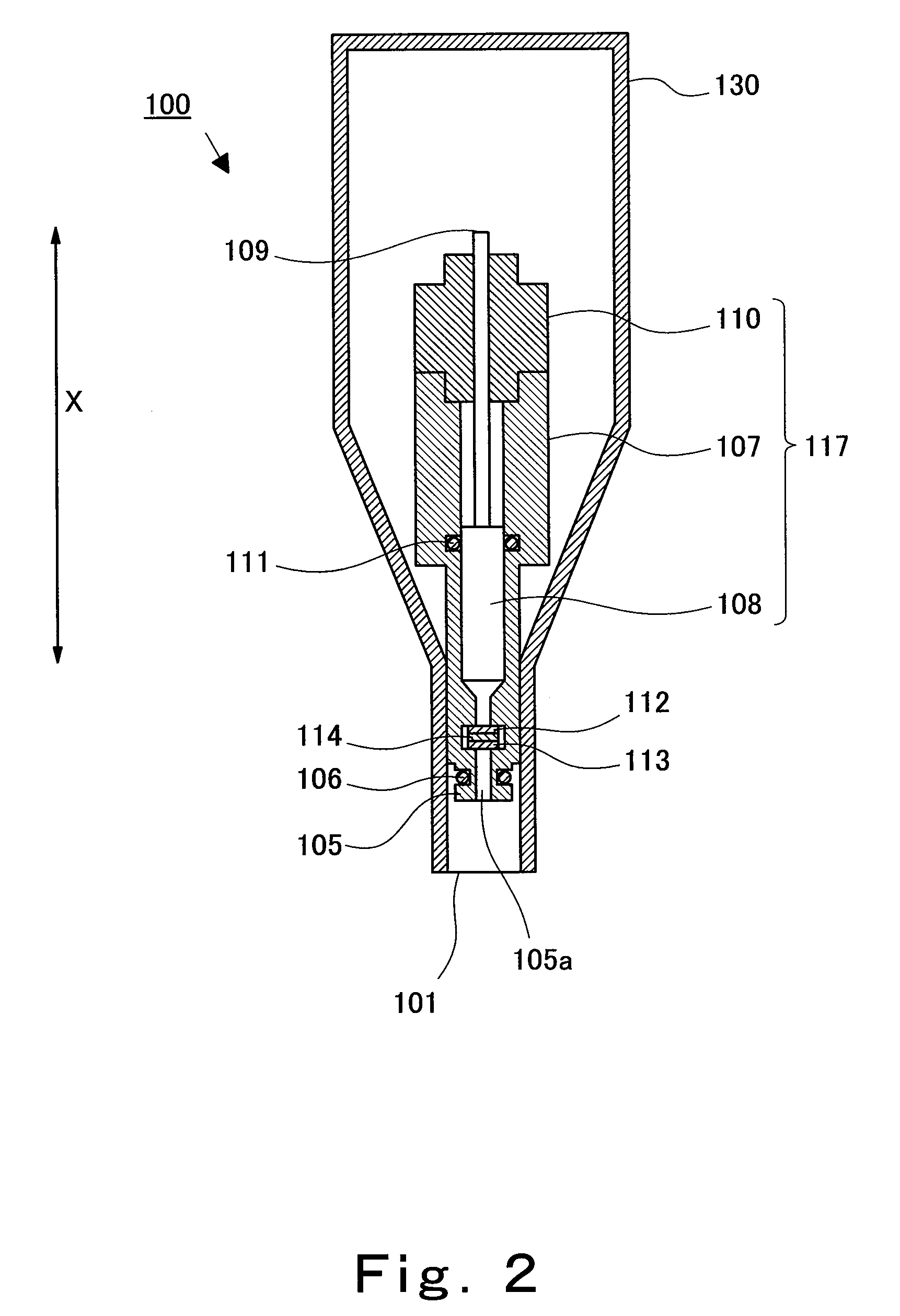 Body fluid sampling device and body fluid measuring device using the same