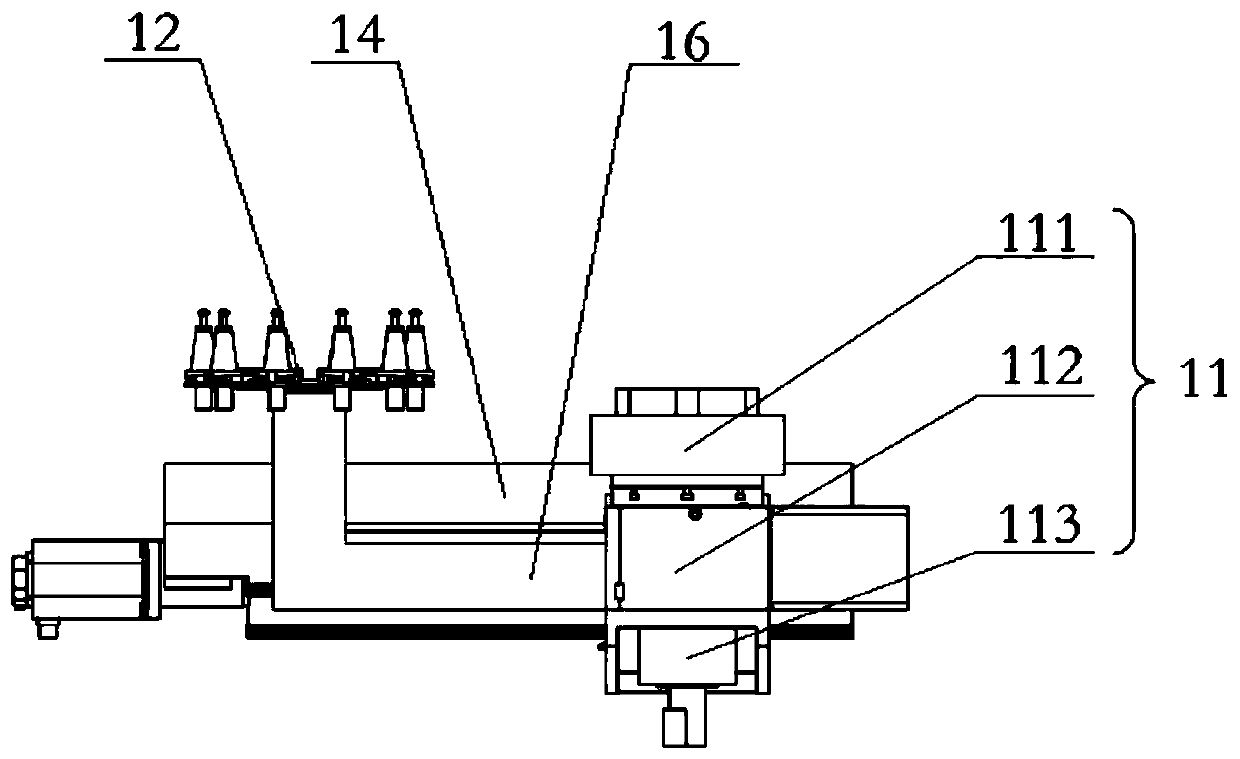 Multi-station numerical control drilling center