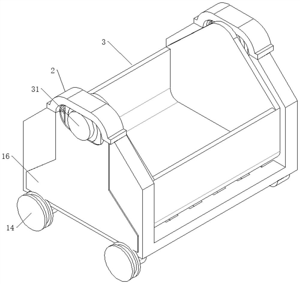 Coal mine conveying vehicle