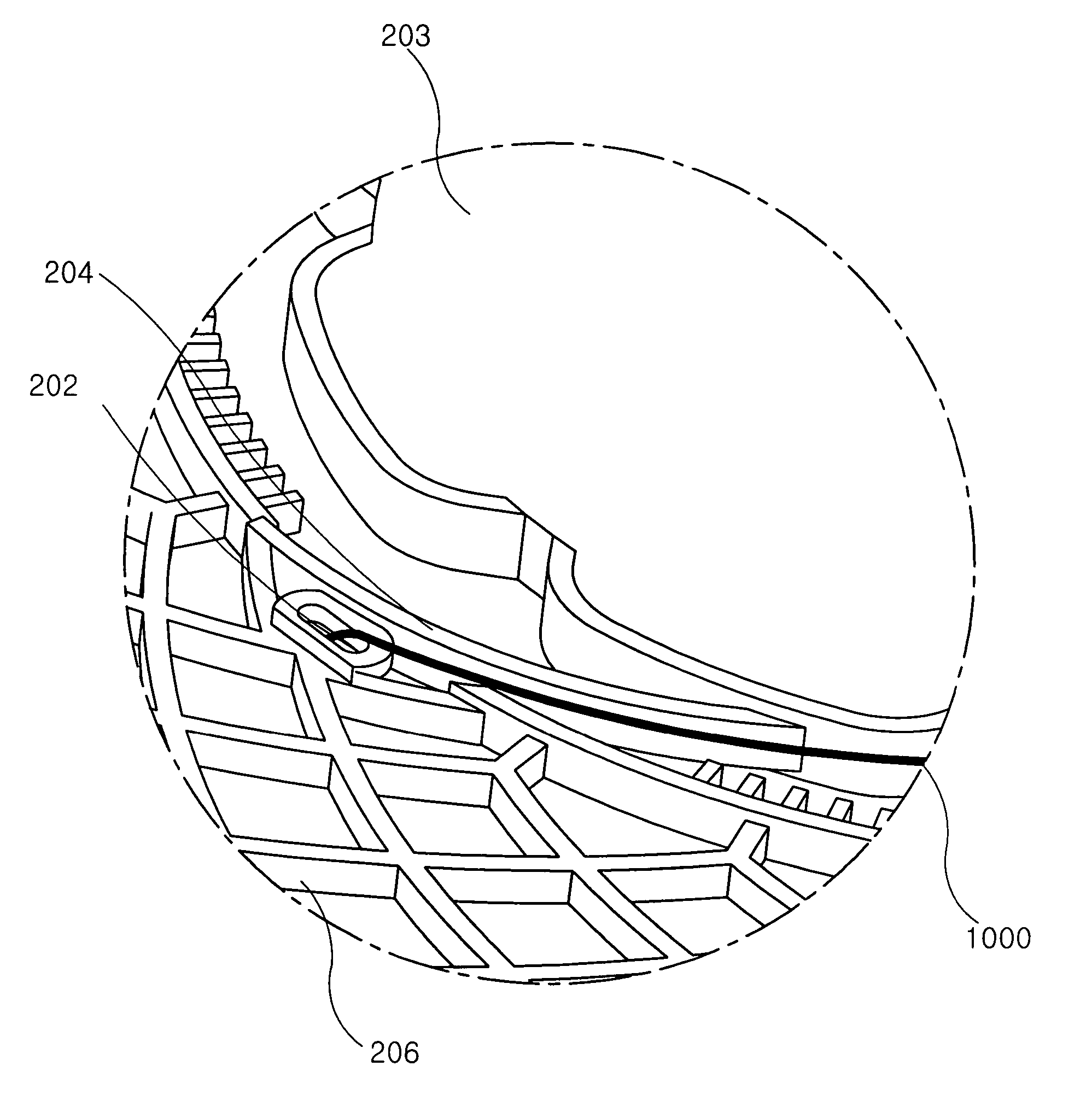 Spool for winding optical fiber