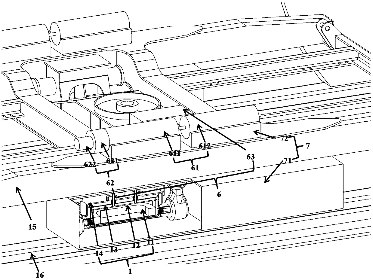 Superconducting eddy current brake for high-speed train