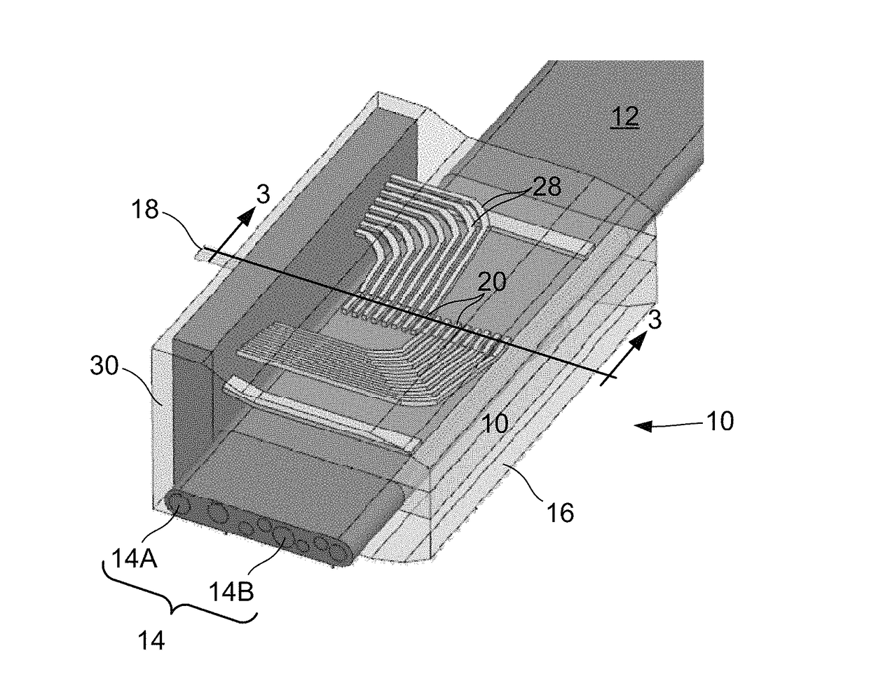 High-contact density electrode and fabrication technique for an implantable cuff design