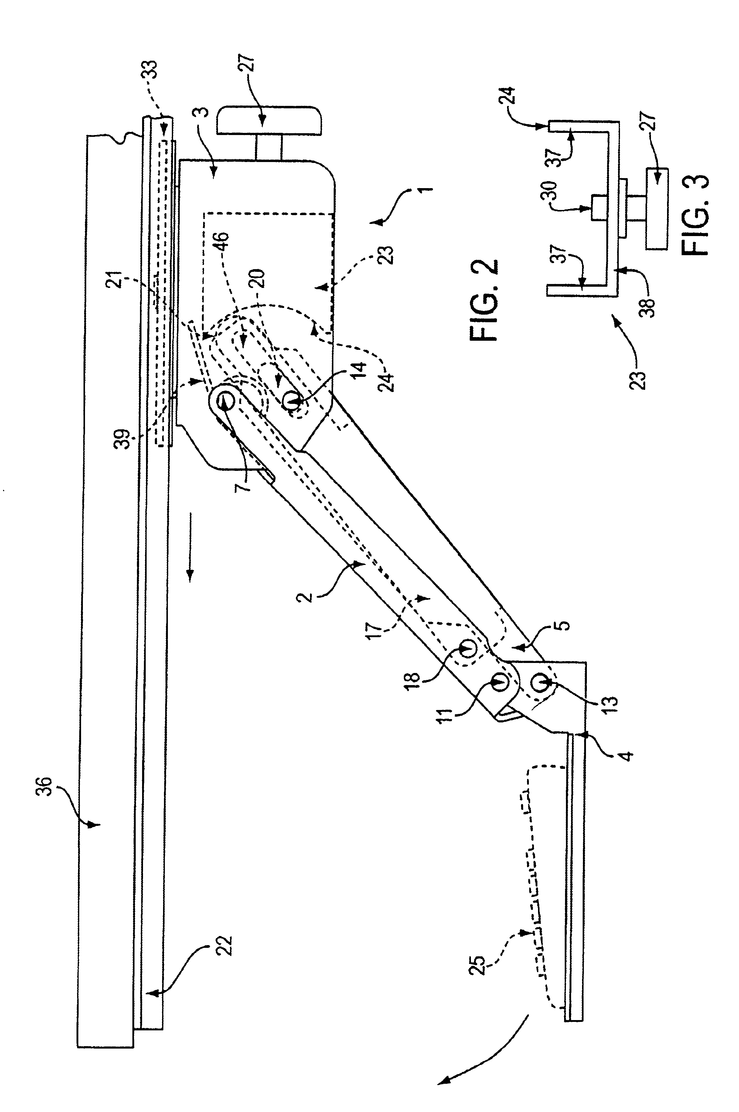 Keyboard support mechanism