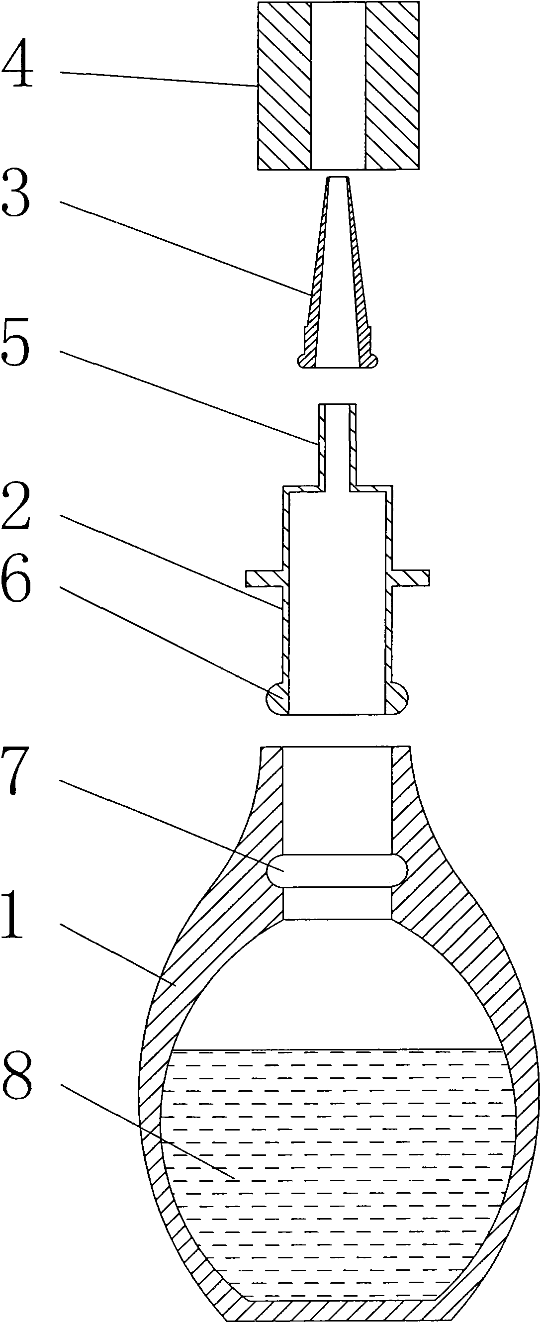 Nasal cavity laveur