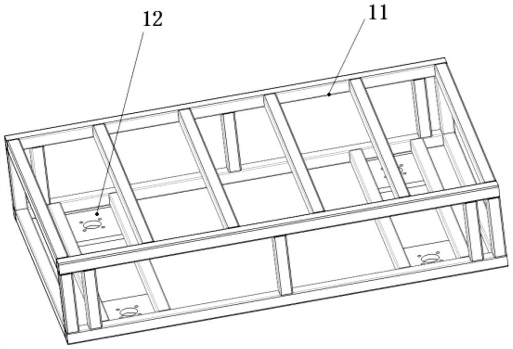 A gravity self-enclosed wall-climbing self-climbing work platform