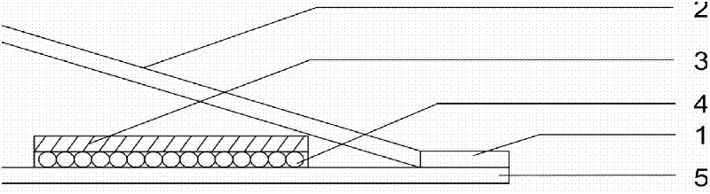 Chromogenic medium of coliform group and quick detection card thereof