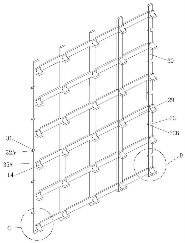 Narrow and long deformation joints and construction methods of double shear walls