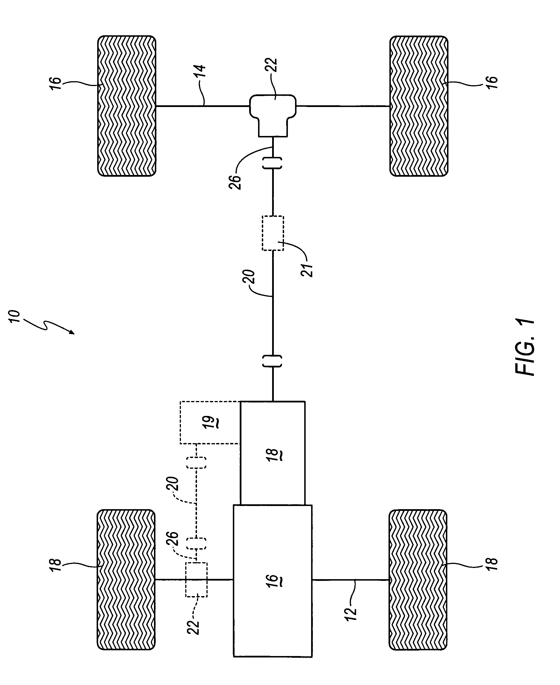 Vehicle differential including pump with variable-engagement clutch