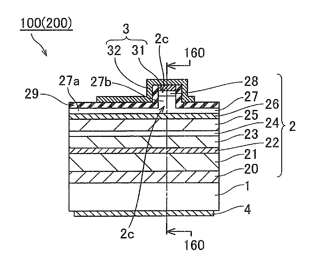 Nitride-based semiconductor laser element and optical apparatus