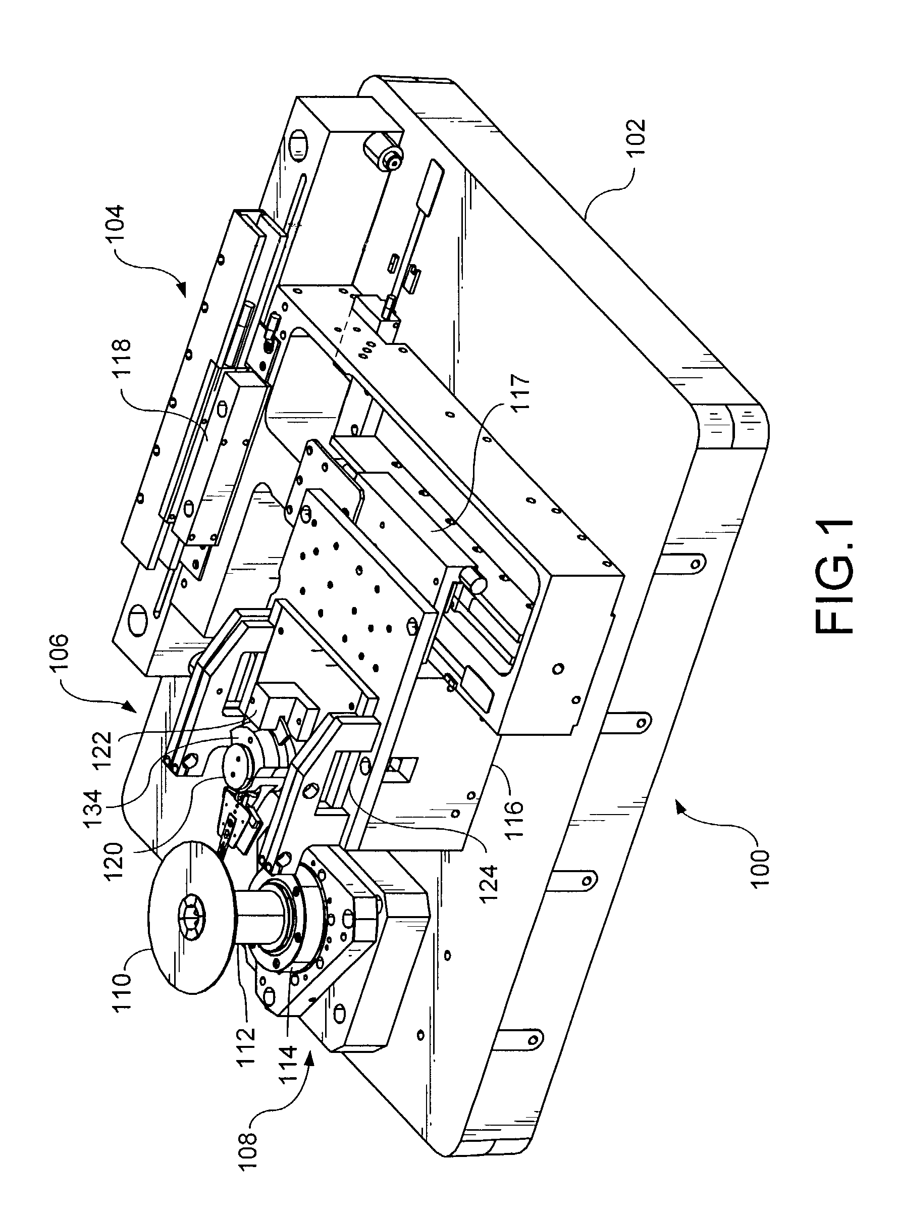 High bandwidth large stroke spin-stand