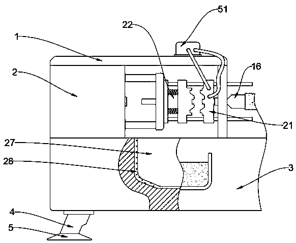 Injection molding machine with safety device