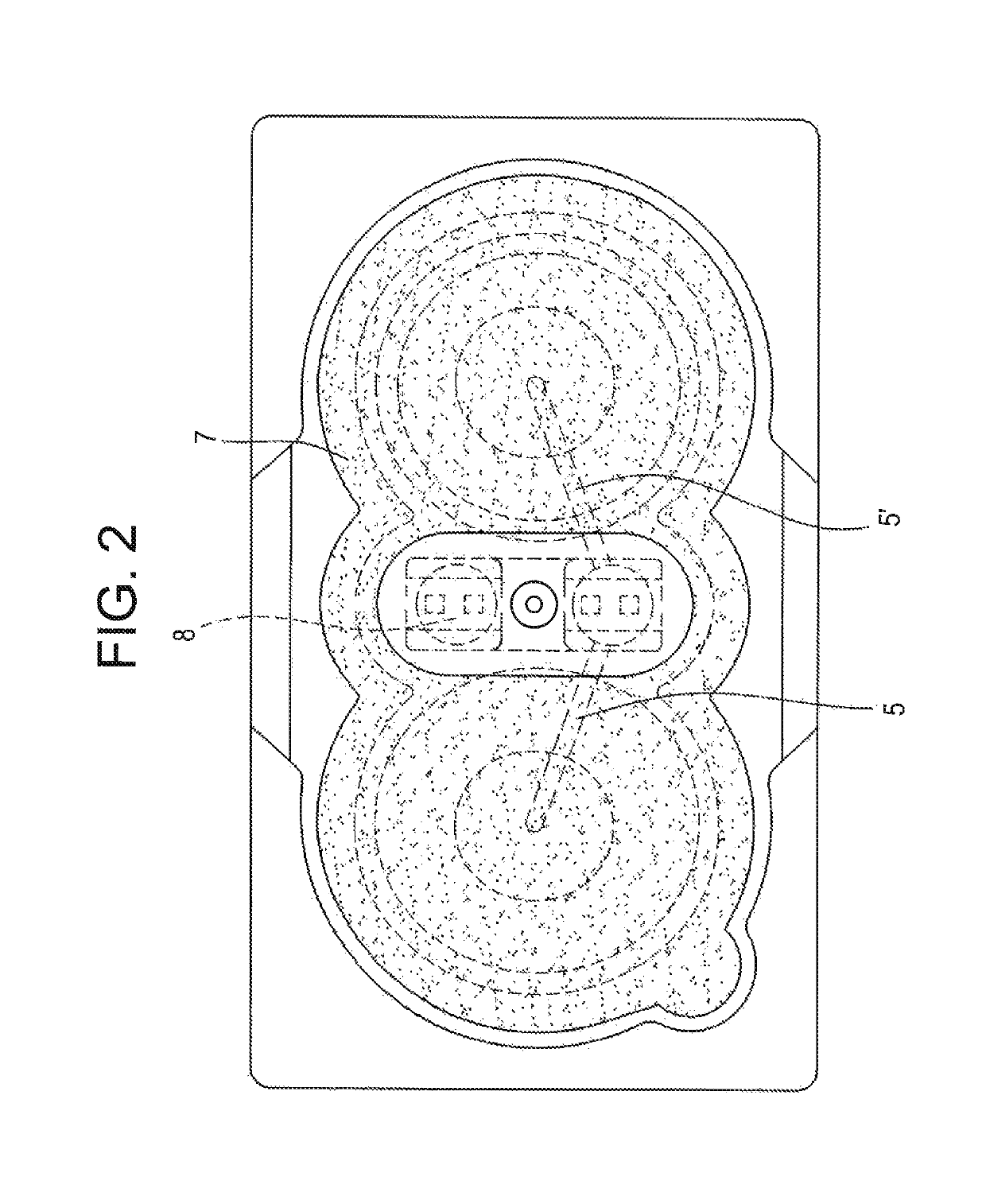 System for the transdermal delivery of active ingredient