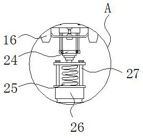 Luggage metal pendant hardness detection device with positioning structure and convenient screening