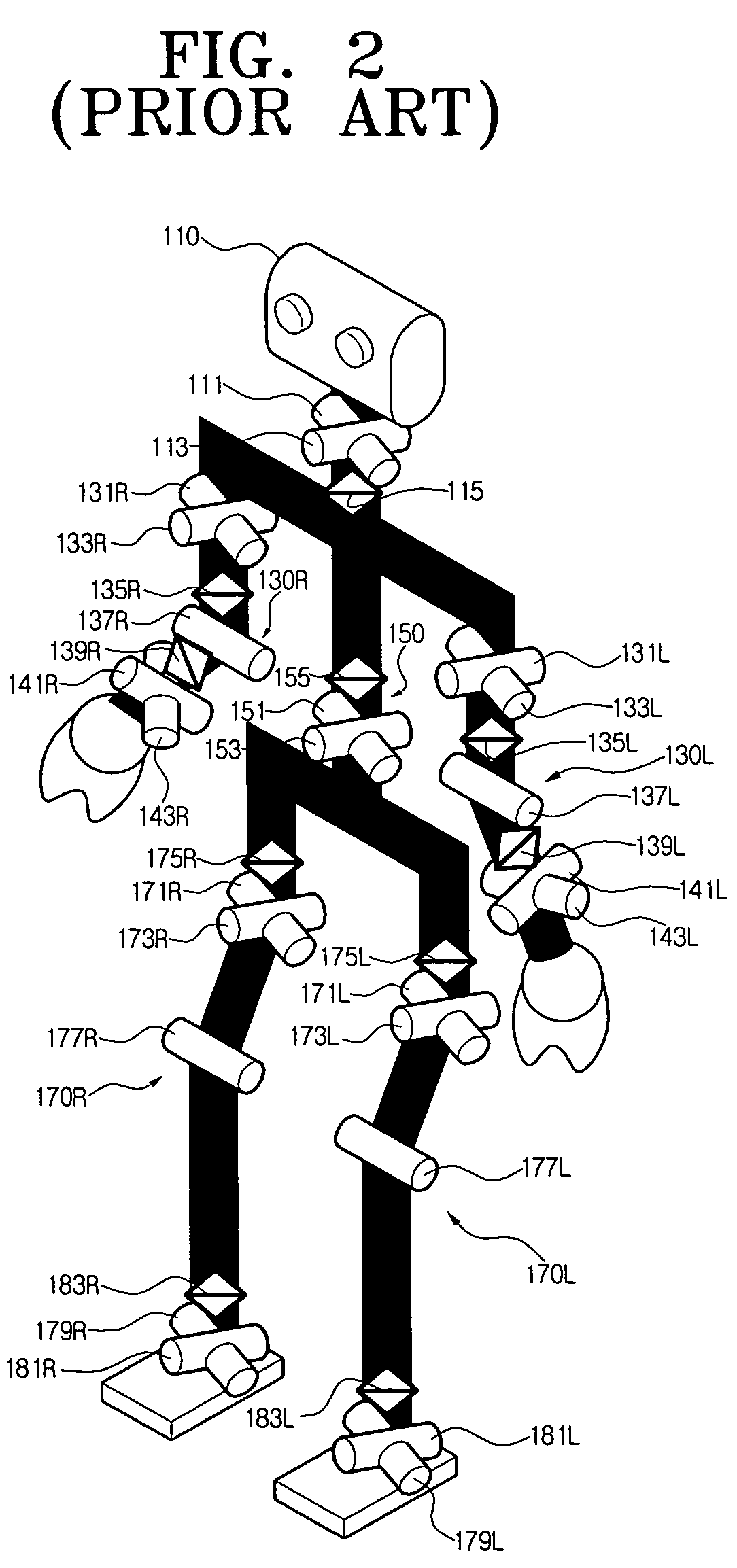 Ambulatory robot and method for controlling the same