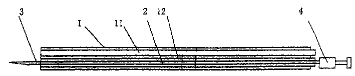 Liquid extracting apparatus for nerve endoscope operation