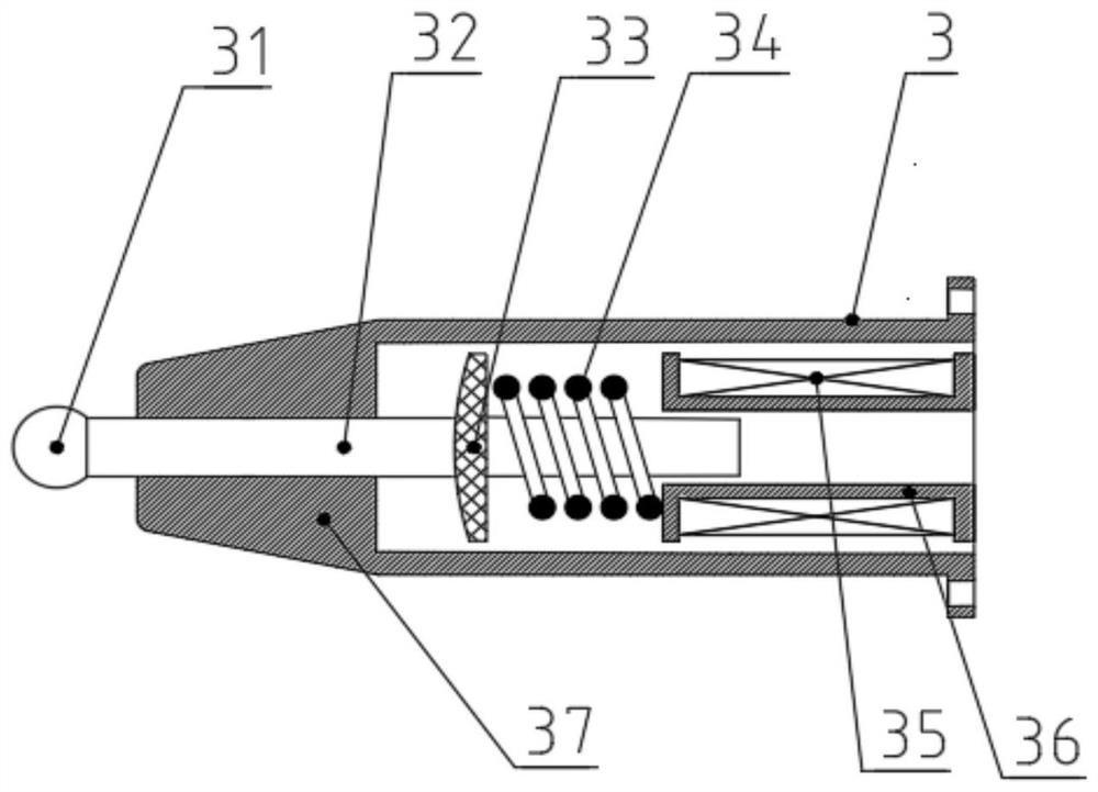 Variable flow type ejector for fuel cell based on electromagnetic control valve