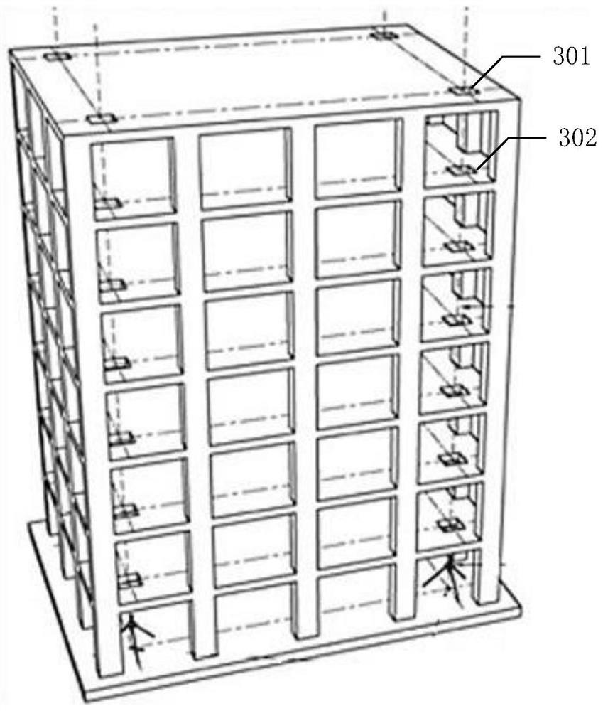 Method for measuring and controlling perpendicularity of super high-rise building