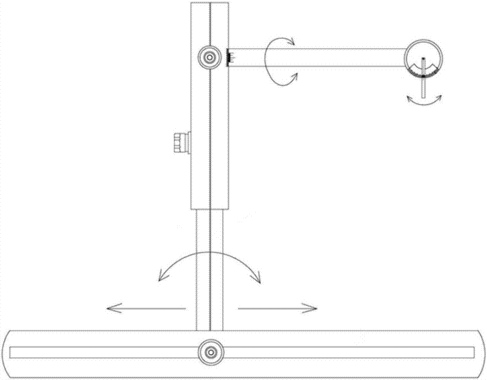 Vertebroplasty body surface positioning navigating instrument